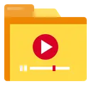 Free Movie Folder Entertainment Media アイコン