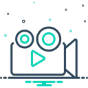 Free Movie Cinema Video Icon