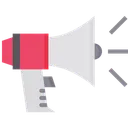 Free Movie Promotion Megaphone Bullhorn Icon