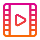 Free Movie Reel  Icon