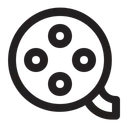 Free Movie Reel  Icon