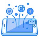 Free Movil Marketing Correo Icon