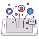 Free Movil Marketing Correo Icon