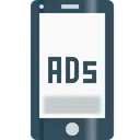 Free Movil Anuncios Publicidad Icon