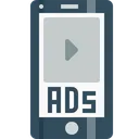 Free Movil Anuncios Publicidad Icon