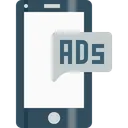 Free Movil Anuncios Publicidad Icon