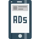 Free Movil Anuncios Publicidad Icon