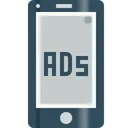 Free Movil Anuncios Publicidad Icon