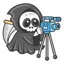 Free Angel De La Muerte Fantasma Halloween Icono