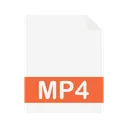 Free Archivo mp4  Icono