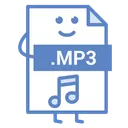 Free Mp 3 Music File Icon