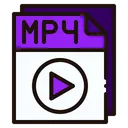 Free Mp4  Icon