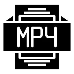 Free Mp4-Datei  Symbol