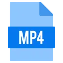 Free Mp4ファイル  アイコン