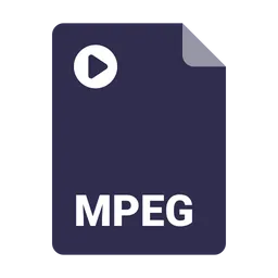 Free Mpeg File  Icon