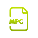 Free Mpg File Document Icon
