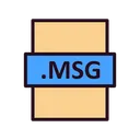 Free Msg Datei Msg Dateiformat Symbol