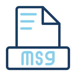 Free Msg outlook mail message  Icon