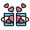 Free Mug Heart Coffee Icon