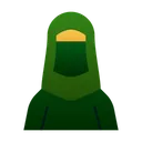 Free Mujer Musulmana Ramadan Hijab Icon