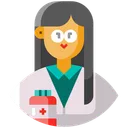 Free Pesquisador Farmaceutico Avatar Ícone