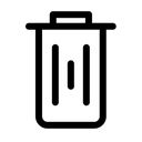 Free Mülltonne  Symbol