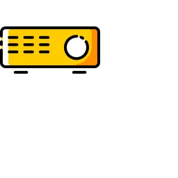 Projection - Free electronics icons