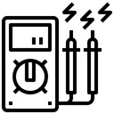 Free Multimeter Digital Voltmeter Icon