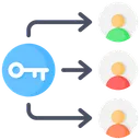 Free Multiple Login Multiple Logic With Same Key Key Icon