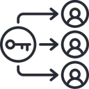 Free Multiple Login Multiple Logic With Same Key Key Icon