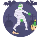 Free Halloween Mummy Scary Icon