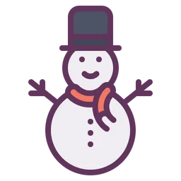 Free Muñeco de nieve  Icono