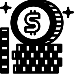 Free Münzstapel  Symbol