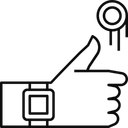 Free Münzwurf  Symbol