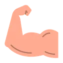 Free Muscle Fitness Body Icon