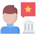 Free Man Review Building Icon