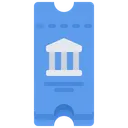 Free Ticket Building Museum Icon