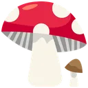 Free Mushroom Nutrition Fungi Icon