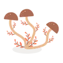 Free Food Mushroom Organic Icon