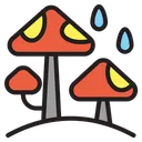 Free Mushroom Food Vegetable Icon