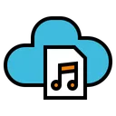 Free Online Cloud Media Icon