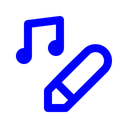 Free Music Edit Write Audio Icon