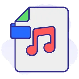 Free Music file  Icon