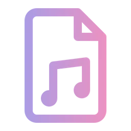 Free Music File  Icon