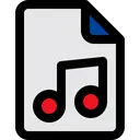 Free Music File  Icon