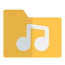 Free Music folder  Icon