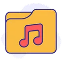 Free Music Folder Folder Music Icon