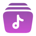 Free Music Library Icon