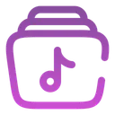 Free Music Library Icon