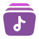 Free Music Library Icon